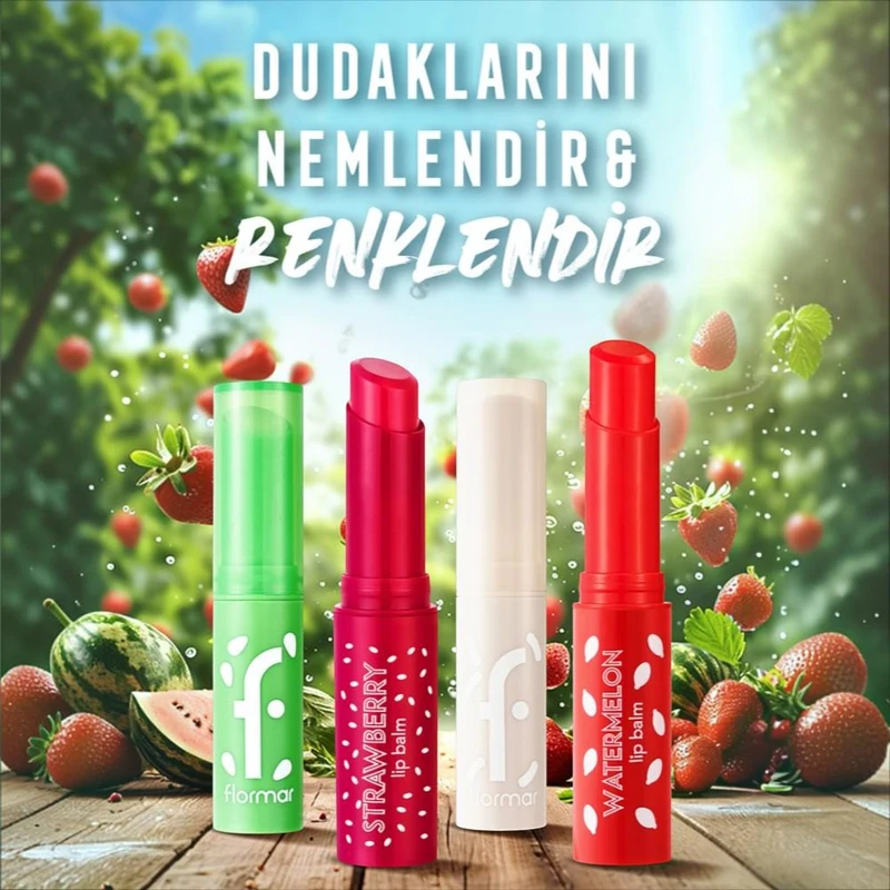 Flormar Lip Balm Redesign 01 Apple 4