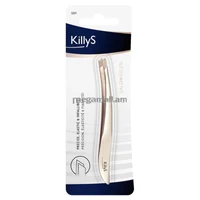 KillyS Tweezers, slant gold plated 2
