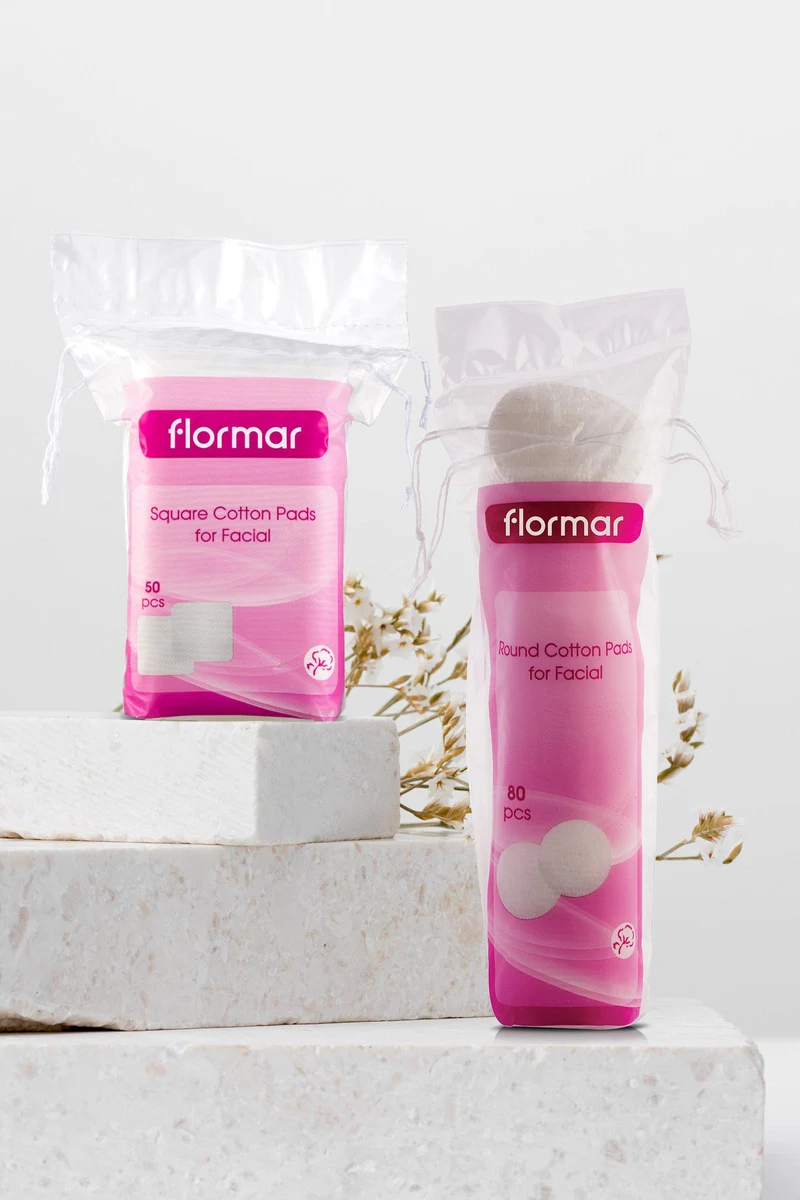 Flormar Round Cotton Pads for Facial 2