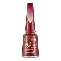 Flormar Nail Enamel Jelly Look JL47 Red Tile