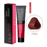 Estel De Luxe Extra Red hair dye 77/44