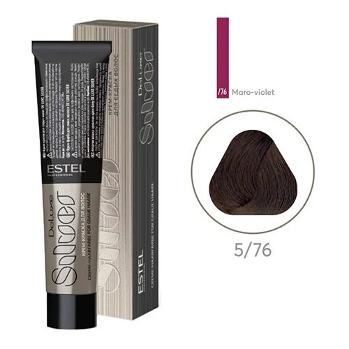 Estel De Luxe Silver hair dye 5/76