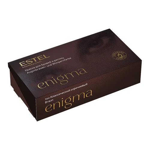 Estel Enigma eyelashes and eyebrows dye Classic brown