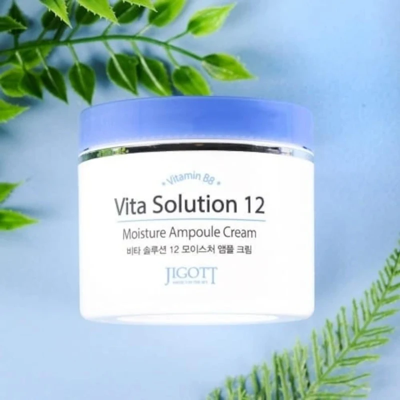Jigott Vita Solution 12 Moisture Ampoule Cream 100ml 3