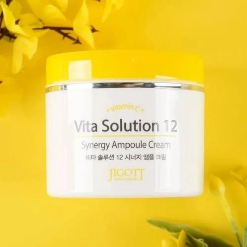 Jigott Vita Solution 12 Synergy Ampoule Cream 100ml 3