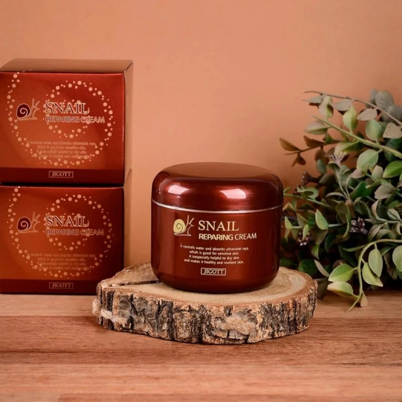 Jigott Snail Reparing Cream 100ml 2