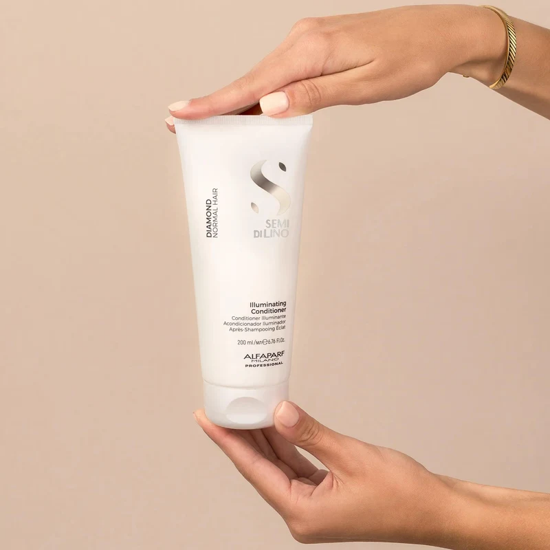 Alfaparf Semi Di Lino Diamond Illuminating Conditioner 200 ml 3