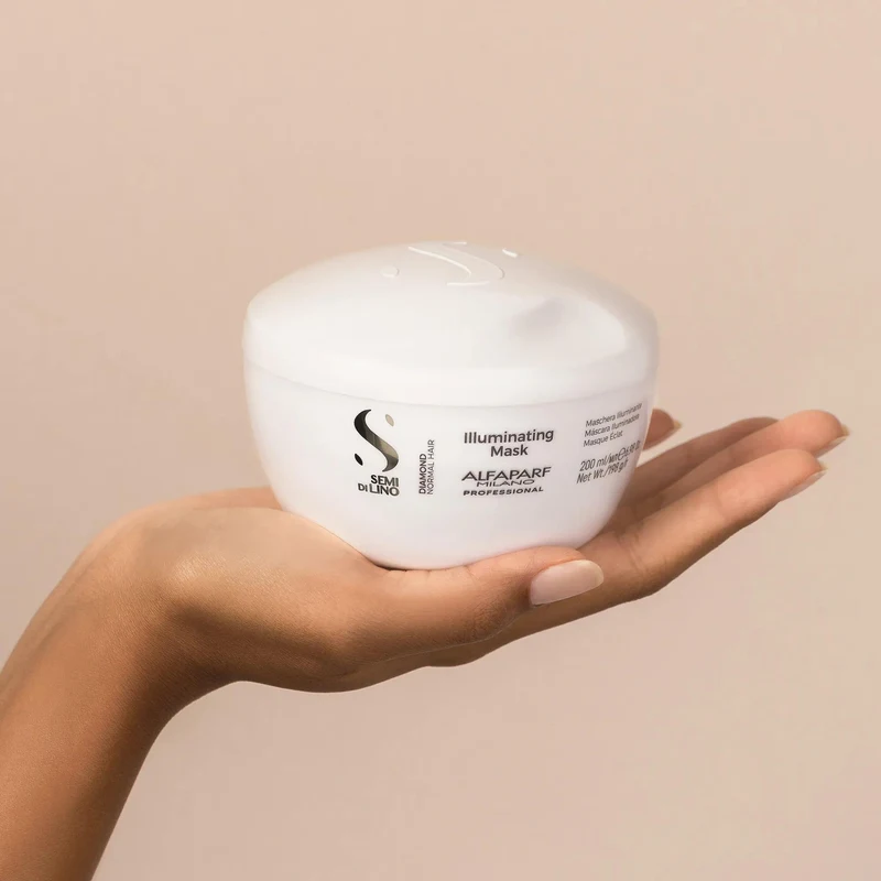 Alfaparf Semi Di Lino Diamond Illuminating Mask 200 ml 3