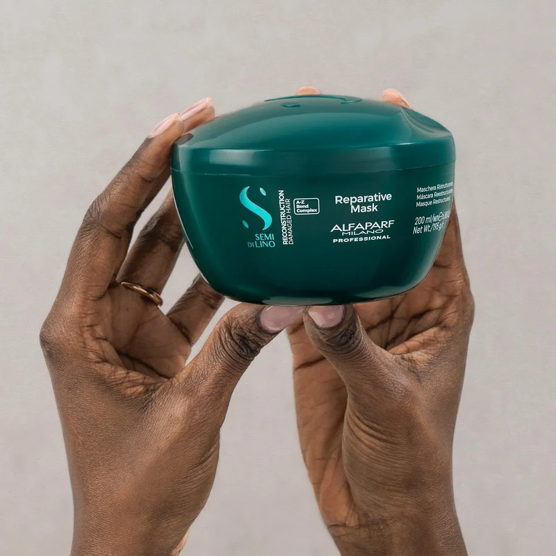 Alfaparf Semi Di Lino Reconstruction Reparative Mask 200 ml 3