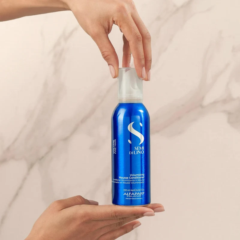 Alfaparf Semi Di Lino Volumizing Mousse Conditioner 200 ml 3