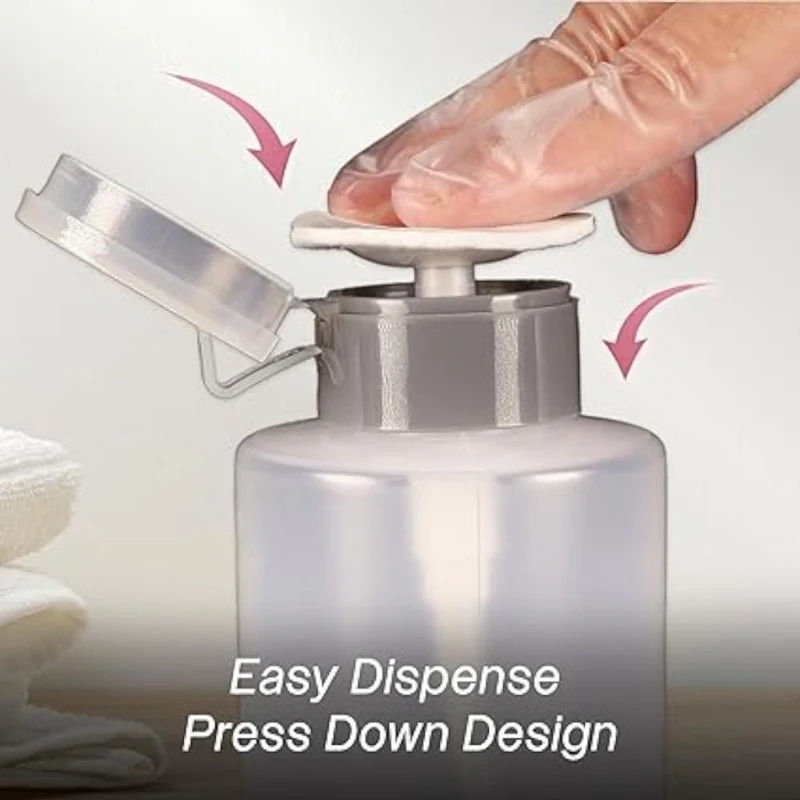 Nascita Push Down Liquid Pumping Empty Bottle, 175 ml 2