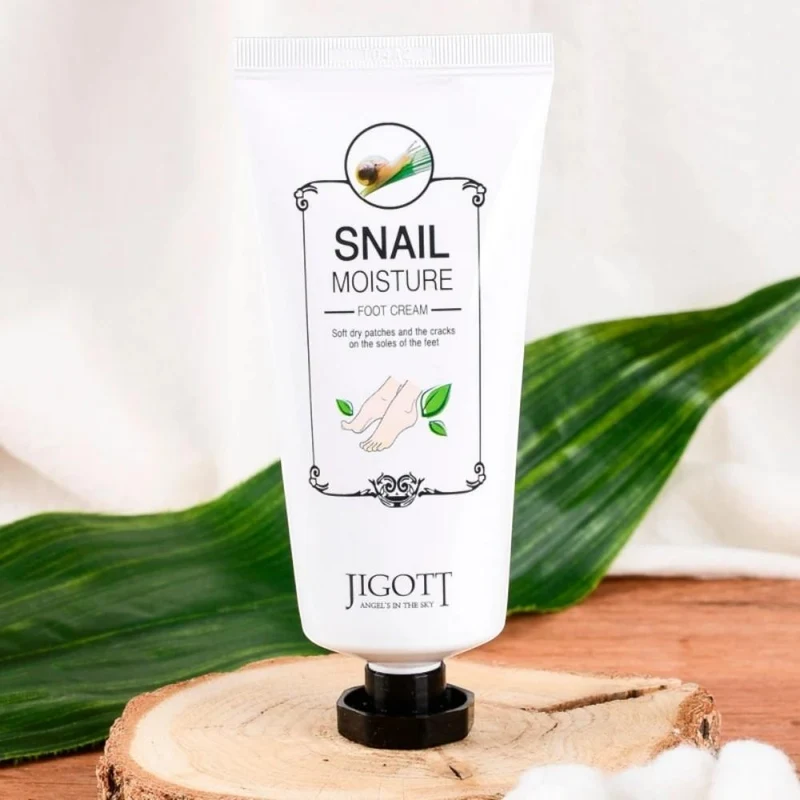 Jigott Snail Moisture Foot Cream 100 ml 2