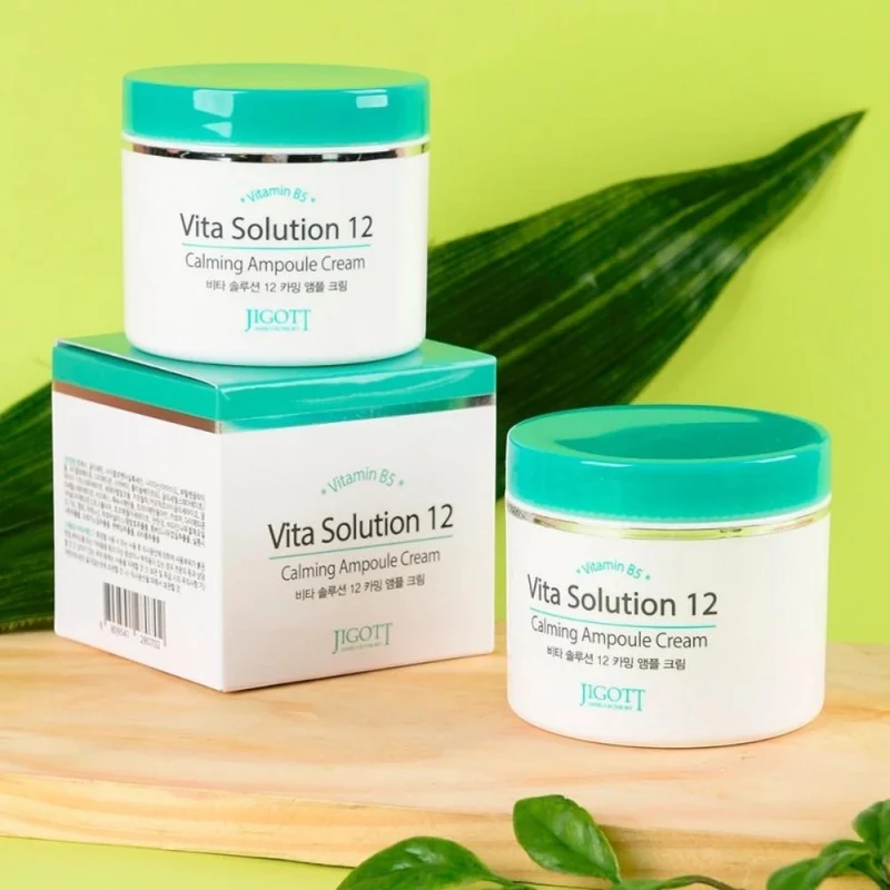 Jigott Vita Solution 12 Calming Ampoule Cream 100ml 3