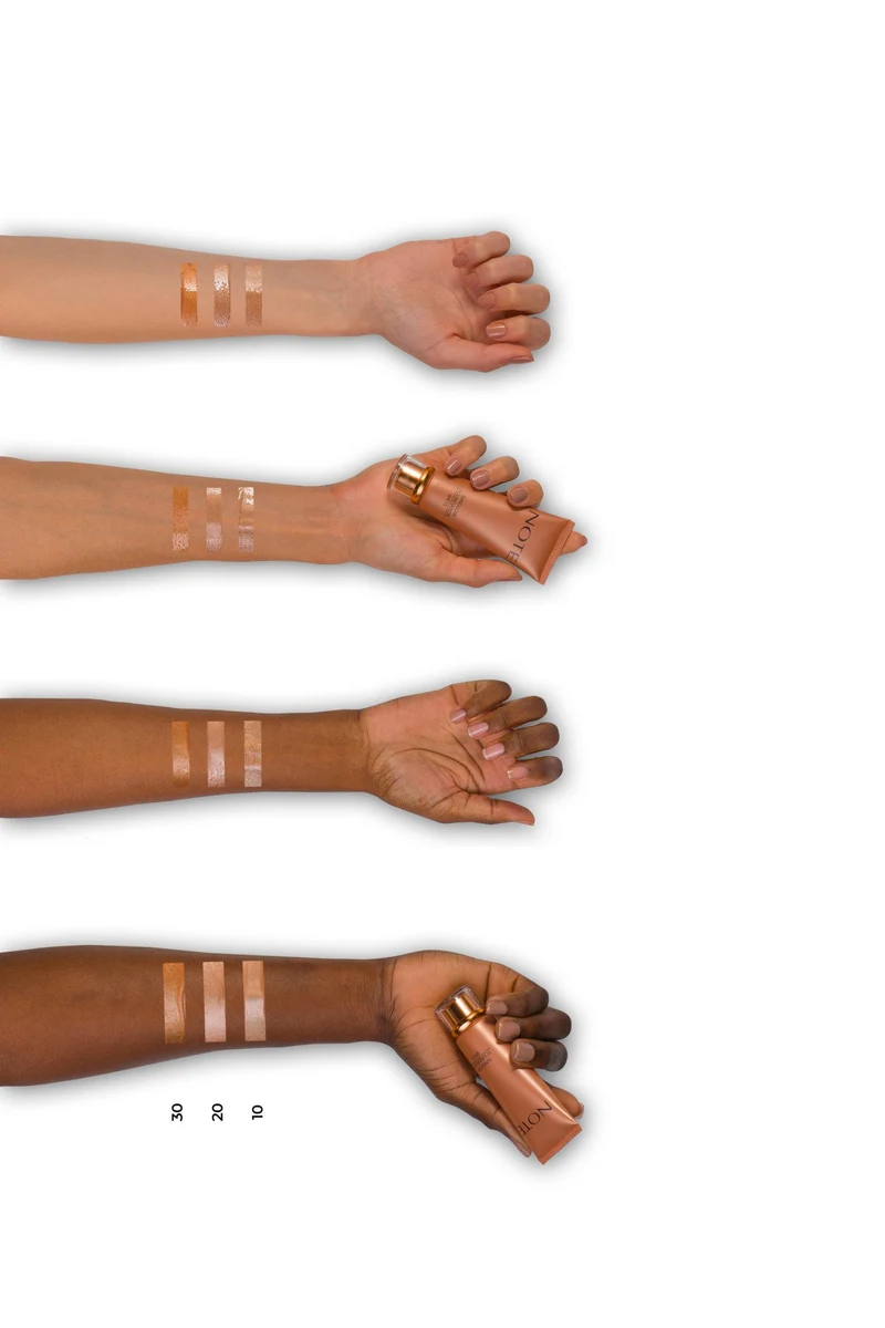Note Sun Glow Foundation 10 5