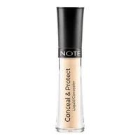 Note Conceal & Protect Liquid Concealer 01 Light Sand