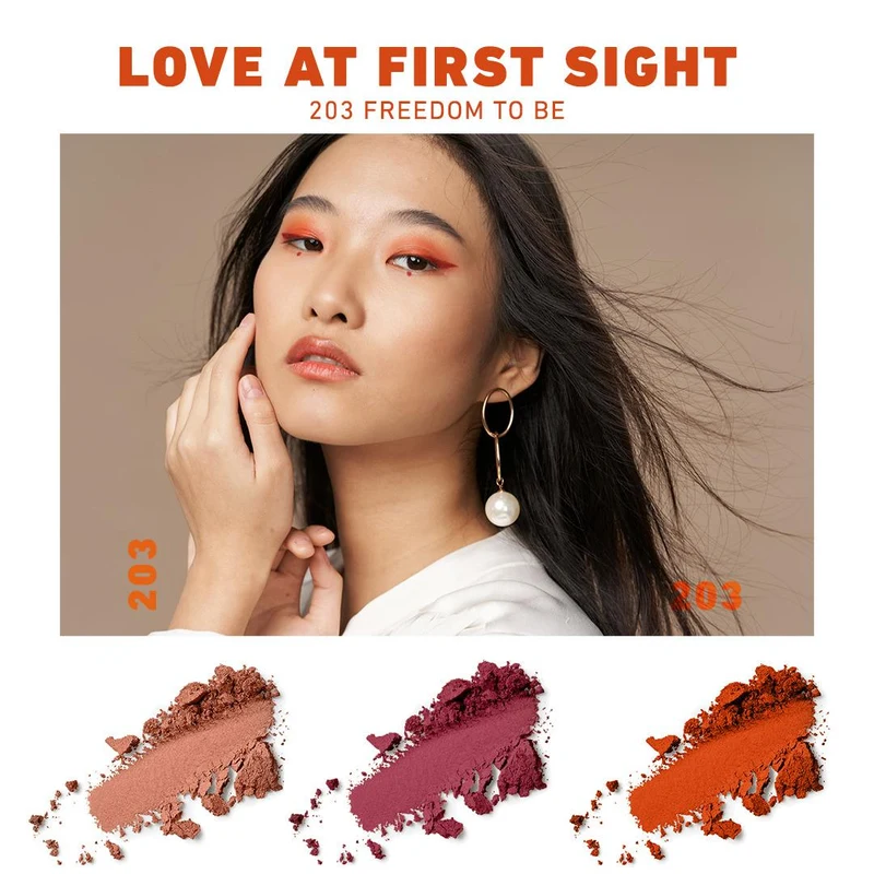 Note Love at First Sight Eyeshadow Palette 203 2