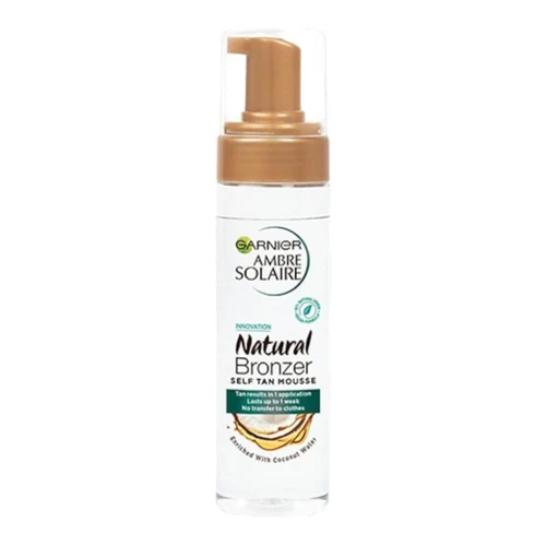 Garnier Ambre Solaire Natural Bronzer Self Tan Mousse 200ml