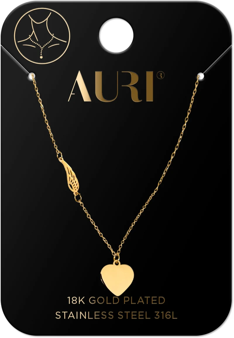 AURI Double Bracelet With Beads And Hearts 2