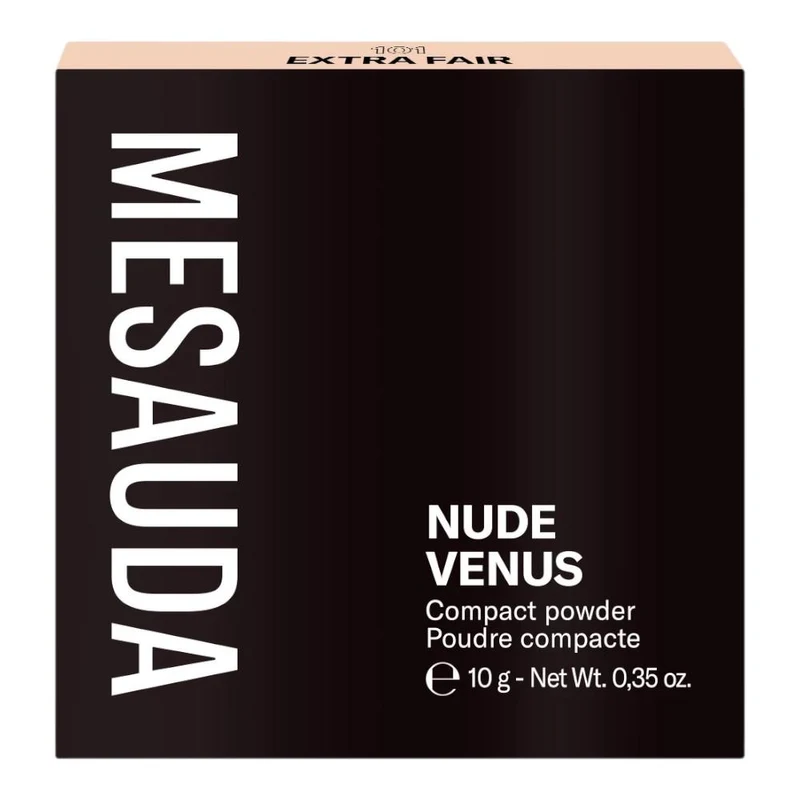 Mesauda Nude Venus Compact Powder 101 Extra Fair 6