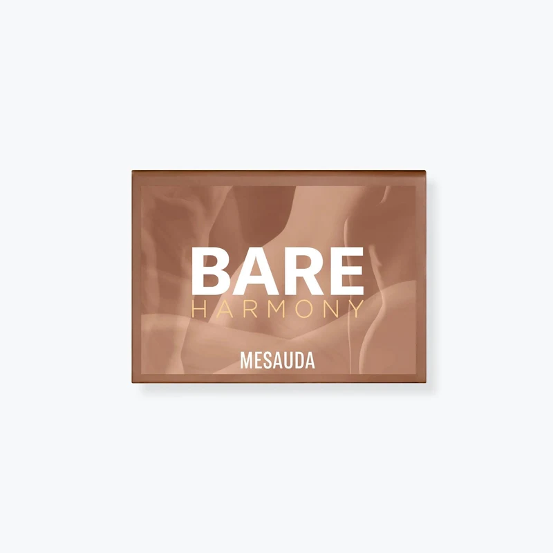 Mesauda Bare Harmony Eyeshadow Palette 206 Timeless Nude 2