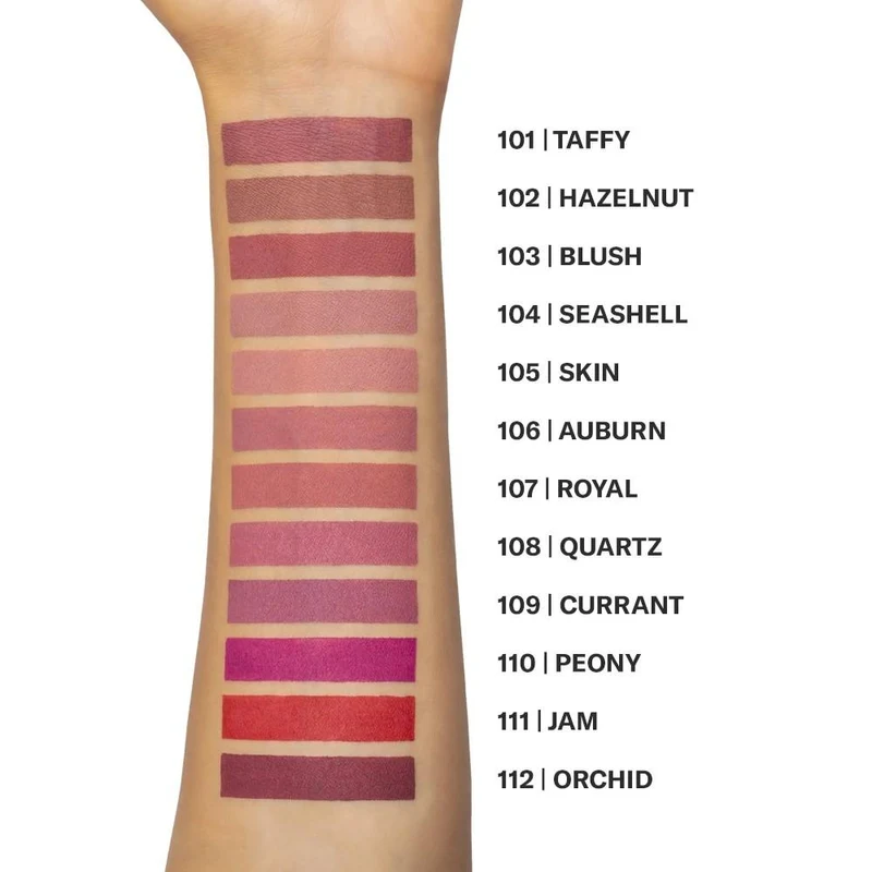 Mesauda Rebelips Waterproof Lip Pencil 101 Taffy 7
