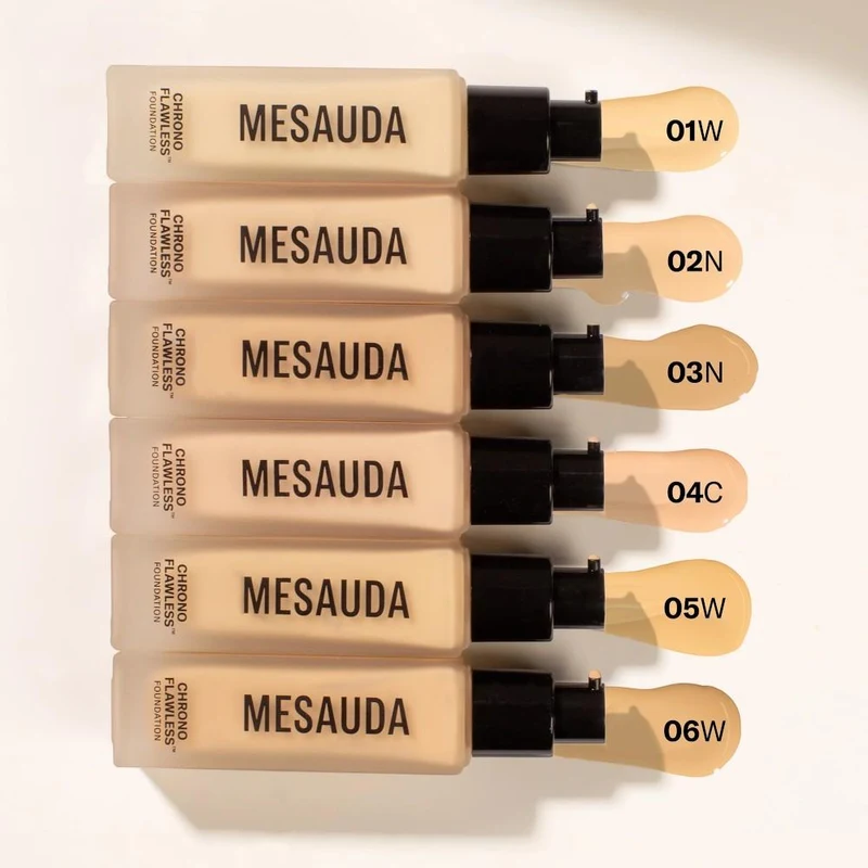 Mesauda Chrono Flawless Foundation 01W 2