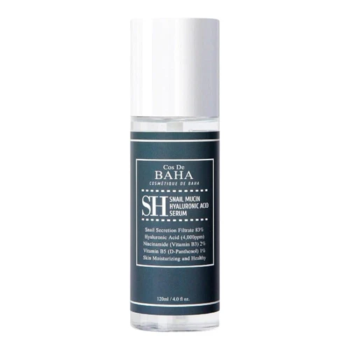 Cos De Baha SH Snail Mucin Hyaluronic Acid Serum 120 ml