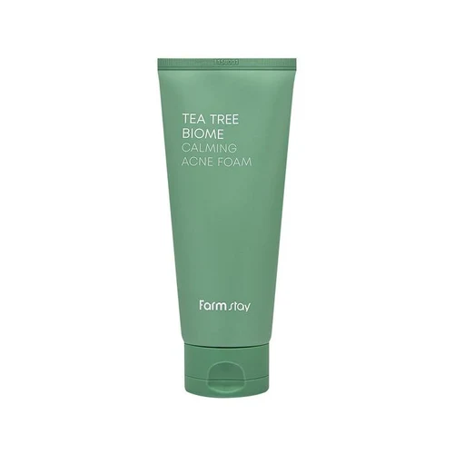 Farmstay Tea Tree Biome Calming Acne Foam 180ml