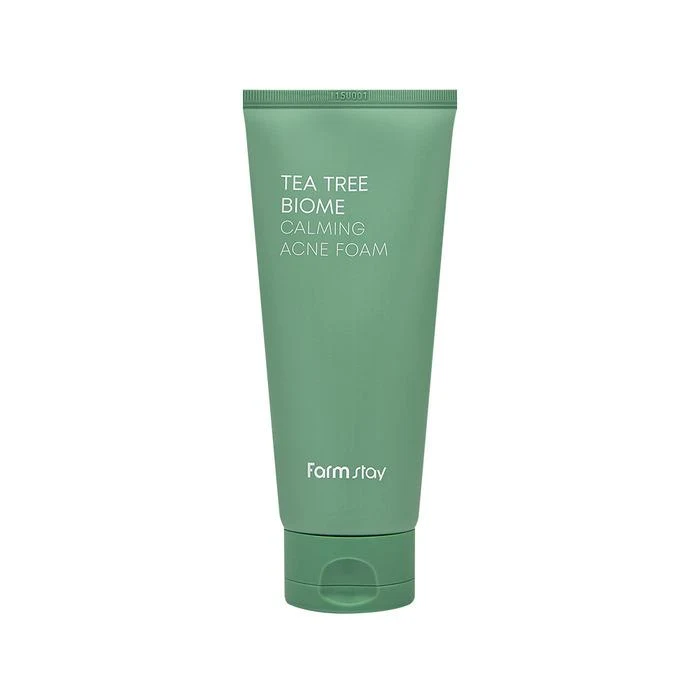 Farmstay Tea Tree Biome Calming Acne Foam 180ml 3