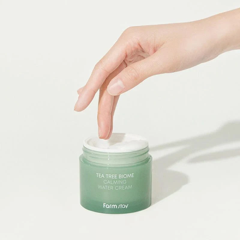 Farmstay Tea Tree Biome Calming Water Cream 80 ml 3