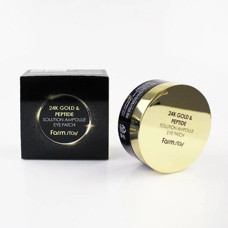 Farmstay 24K Gold&Peptide Solution Ampoule Eye Patch 60pcs. 2