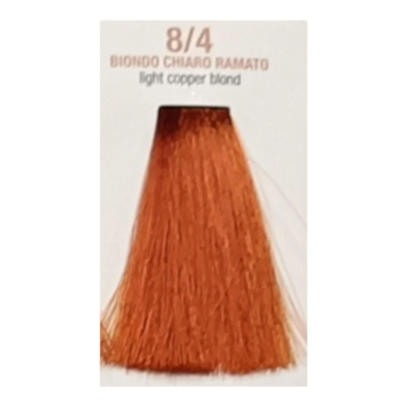 Pura Kosmetica Pure Color Life Hair Colouring Cream 8/4 2
