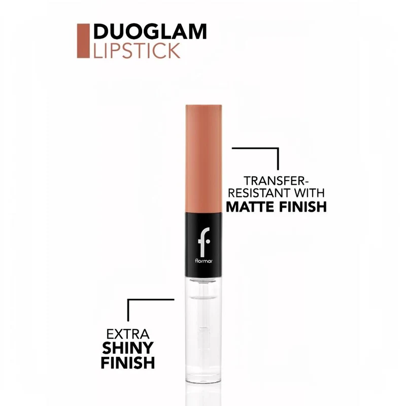 Flormar Duoglam Lipstick 004 Perfect Touch 4