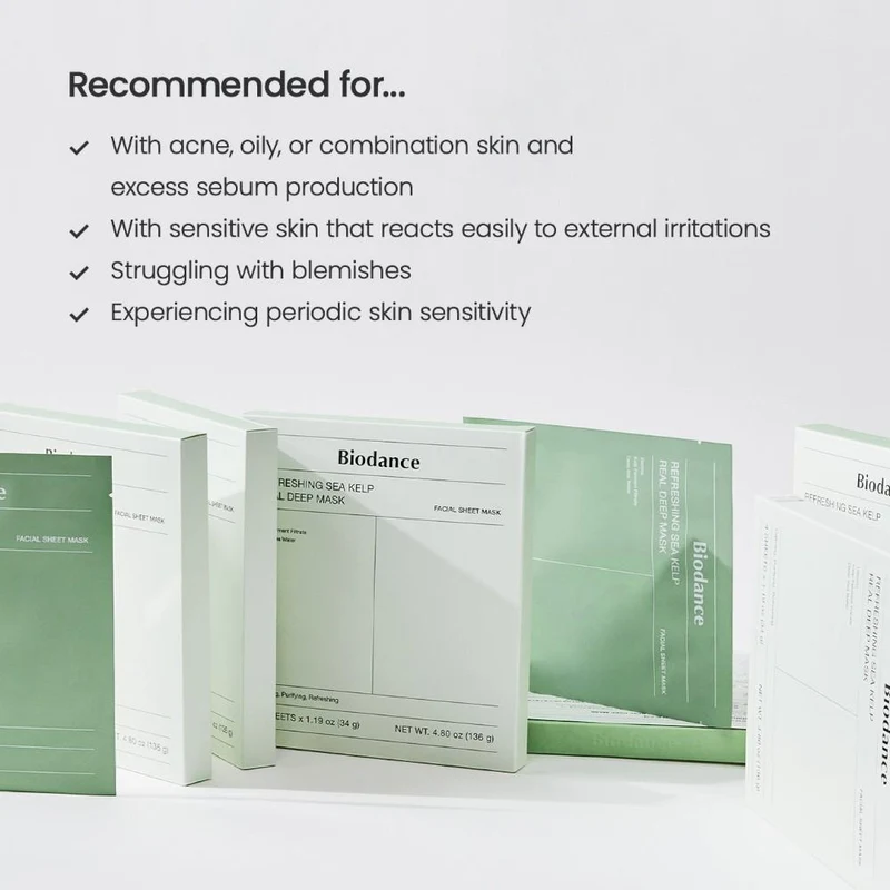 Biodance Refreshing Sea Kelp Real Deep Mask 5