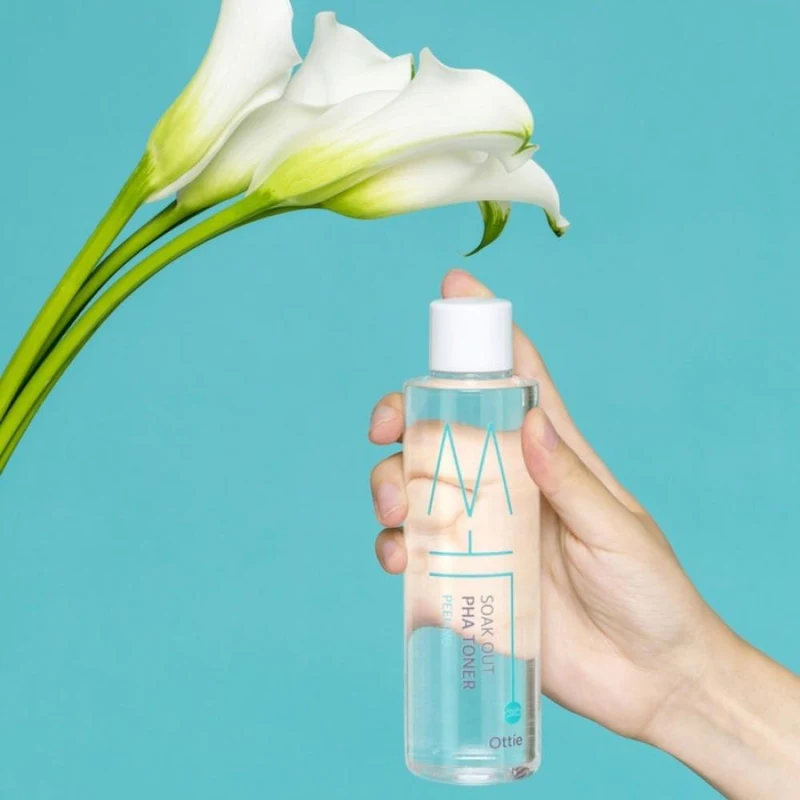 Ottie Soak Out PHA Toner Peeling 210 ml 4