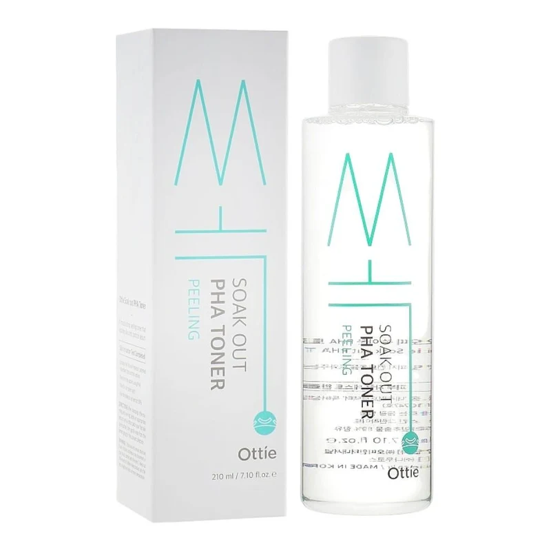 Ottie Soak Out PHA Toner Peeling 210 ml 2