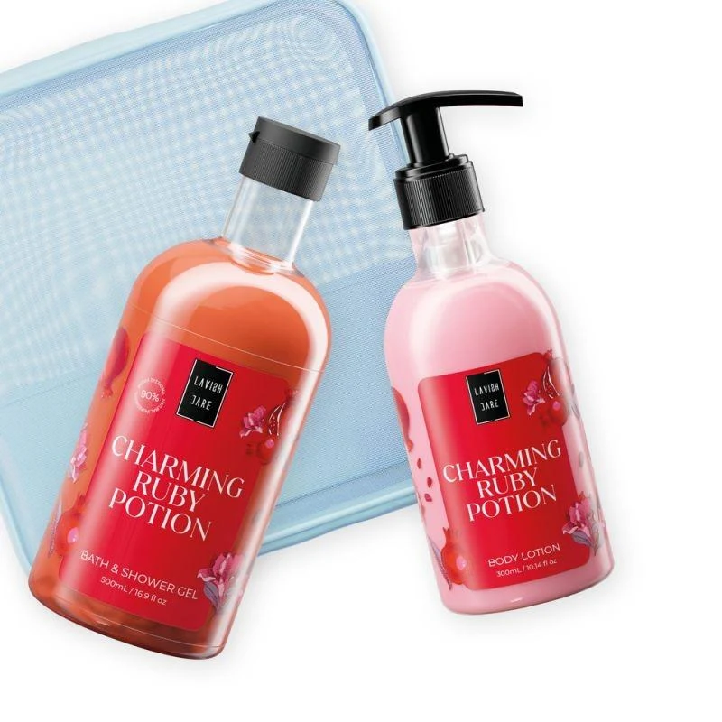 Lavish Care Charming Ruby Potion Body Care Set 2