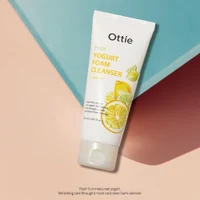 Ottie Fruit Yogurt Foam Cleanser Lemon 150 ml 2