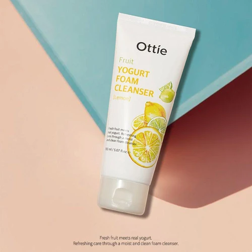 Ottie Fruit Yogurt Foam Cleanser Lemon 150 ml