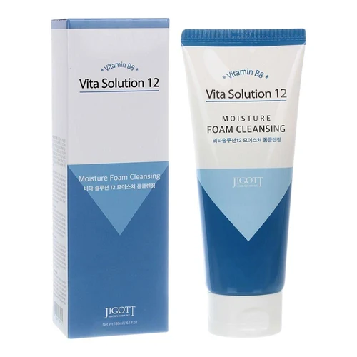 Jigott Vita Solution 12 Moisture Foam Cleansing 180ml