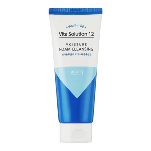 Jigott Vita Solution 12 Moisture Foam Cleansing 180ml