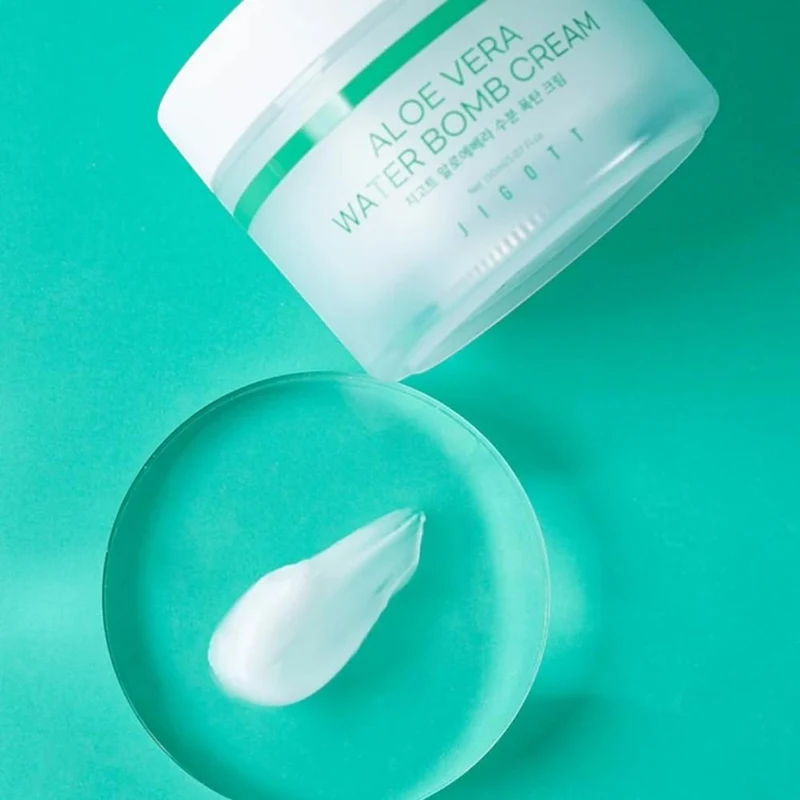 Jigott Aloe Vera Water Bomb Cream Moisturizing Cream 150 ml 4