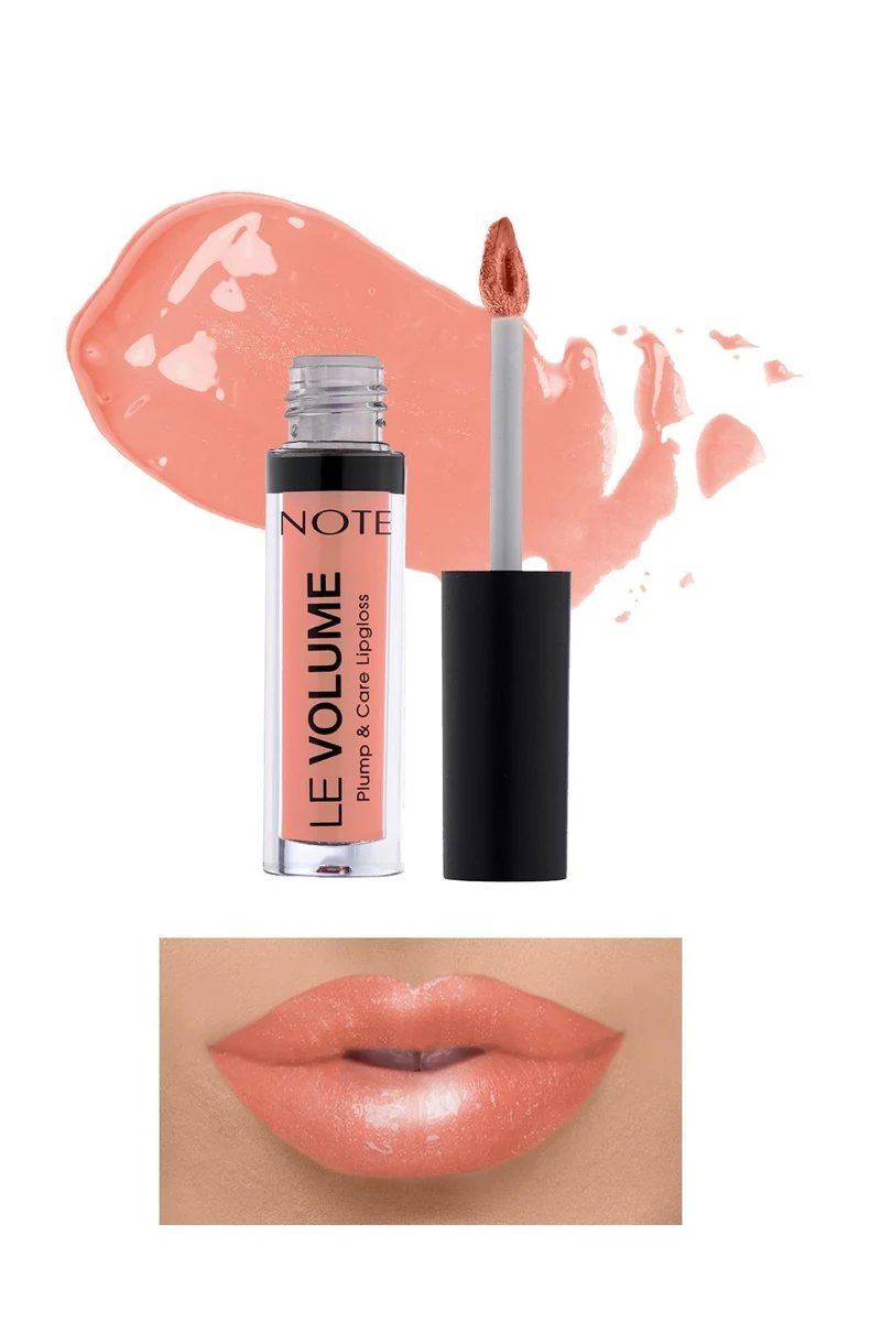 Note Le Volume Plump & Care Lipgloss 15 Peachy Drop 2