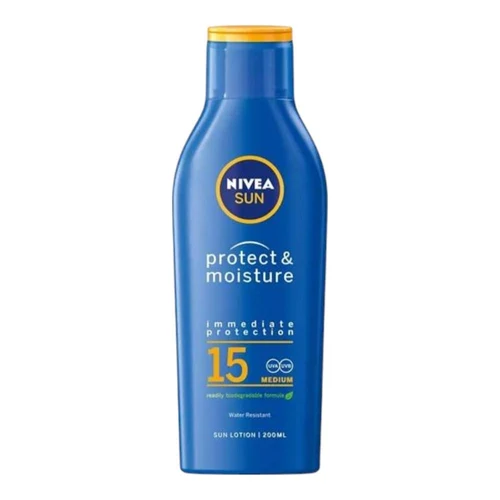 Nivea Sun Protect & Moisture Lotion SPF15 200ml