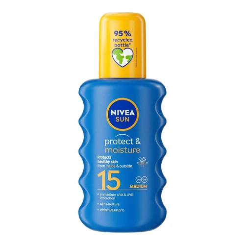 Nivea Sun Protect & Moisture Pump Spray SPF15 200ml