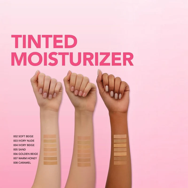 Flormar Tinted Moisturizer SPF50 004 Ivory Beige 5