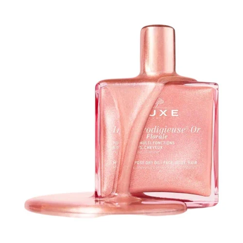 Nuxe Huile Prodigieuse Or Florale Glitter Dry Oil Pink 50ml