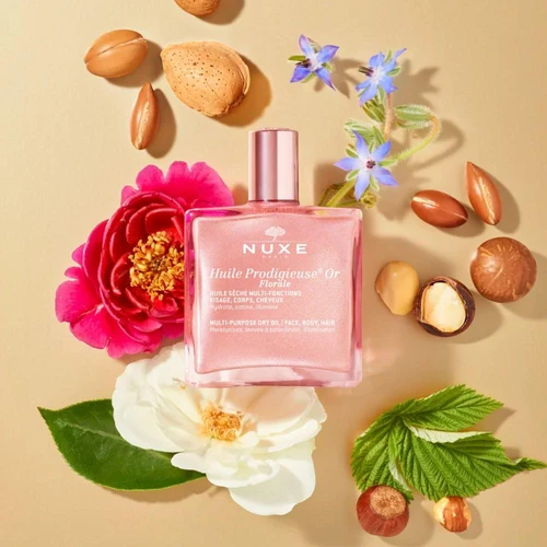 Nuxe Huile Prodigieuse Or Florale Glitter Dry Oil Pink 50ml