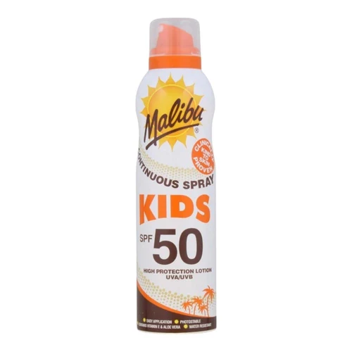 Malibu Kids Aerosol Lotion Spray SPF50 175ml
