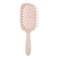 Janeke Superbrush Small Vented Brush With Soft Pins Pink
